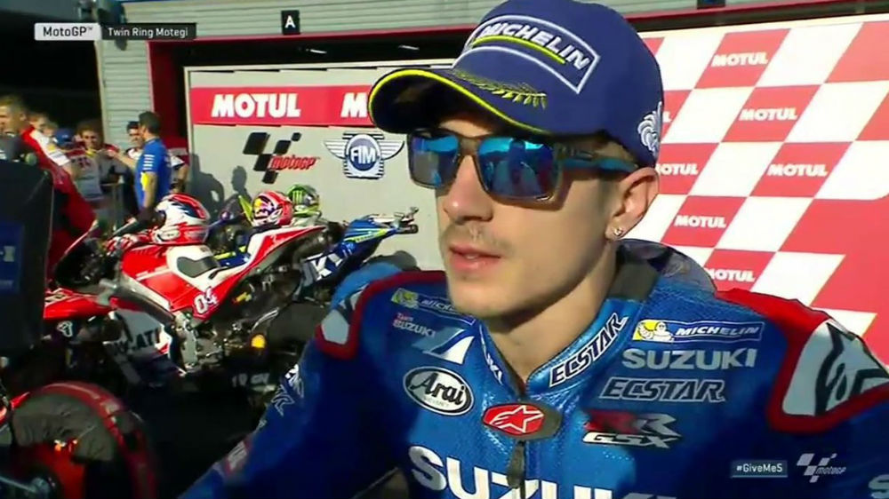 MotoGP – Maverick Viñales: “Foi um pódio muito importante para a equipa”