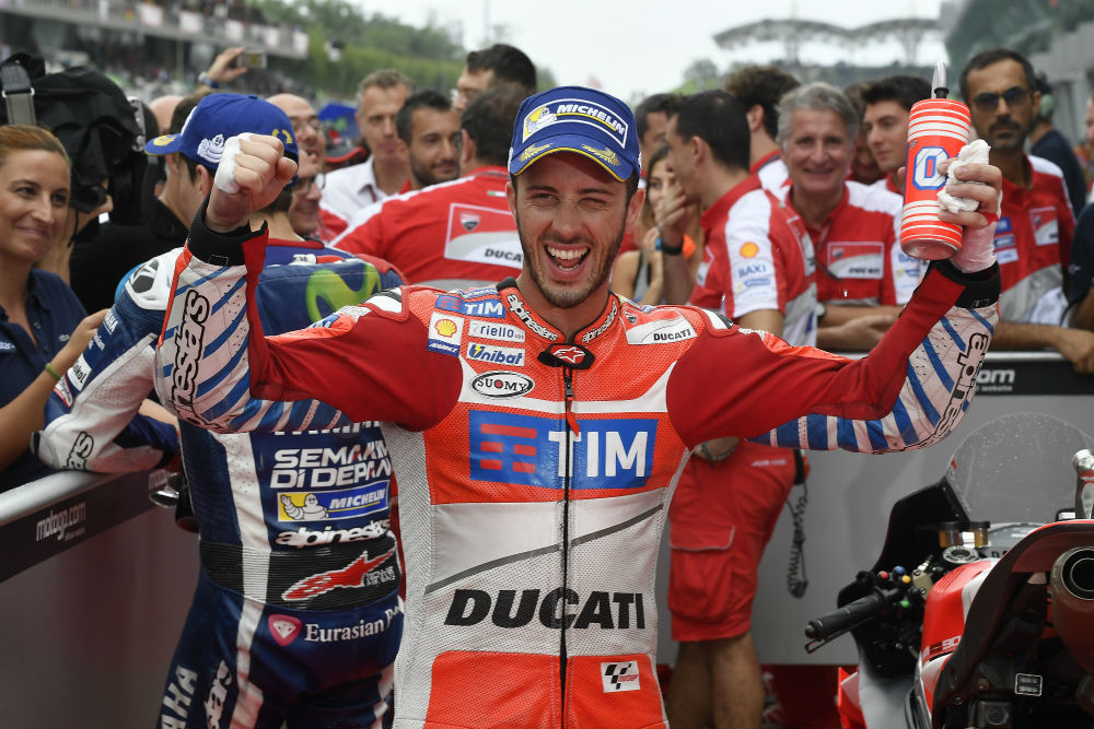 MotoGP: Andrea Dovizioso, o nono vencedor diferente em 2016