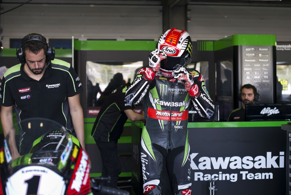 SBK: Jonathan Rea e Kawasaki na frente dos testes de Jerez