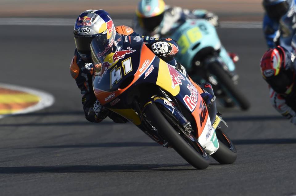 Moto3: Brad Binder comanda warm-up