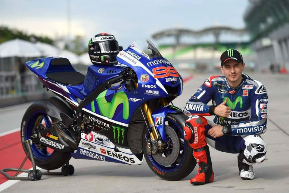MotoGP: Yamaha oferece M1 de 2015 a Jorge Lorenzo