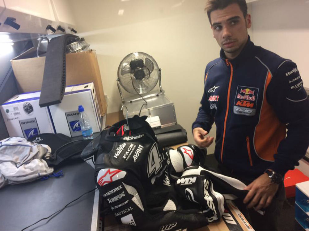 Moto2: Miguel Oliveira já roda com a KTM em Jerez