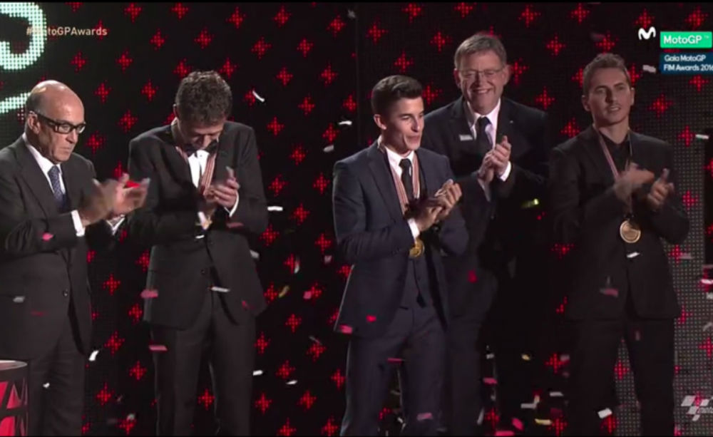 MotoGP: Gala distingui os campeões de 2016