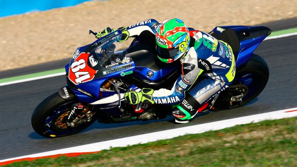 SBK: Riccardo Russo com a Guandalini Racing Yamaha em 2017