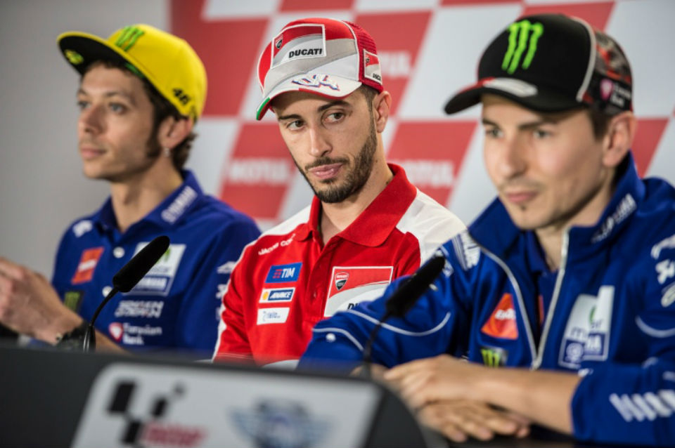 MotoGP – Andrea Dovizioso: “Estou curioso em ver Jorge Lorenzo com uma moto diferente”