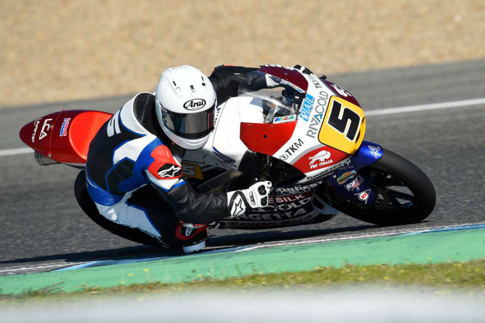 Moto3 – Romano Fenati: “Fiquei impressionado com a capacidade de travagem da Honda”