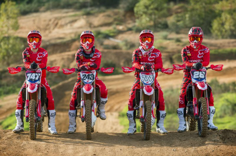 MXGP: Honda apresenta equipa para a nova temporada