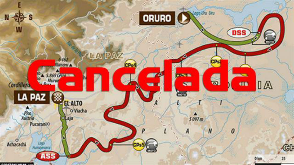 Dakar 2017, Etapa 6: cancelada a tirada deste sábado