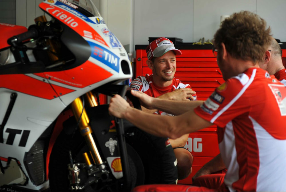 MotoGP – Gigi Dall’Igna: “Stoner sabe que para correr só tem de dizer que quer”