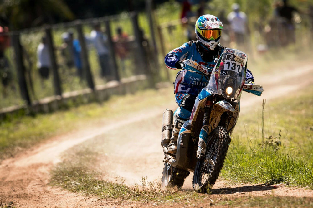 Dakar – Fernando Sousa Jr: “Sofri uma queda logo no inicio”