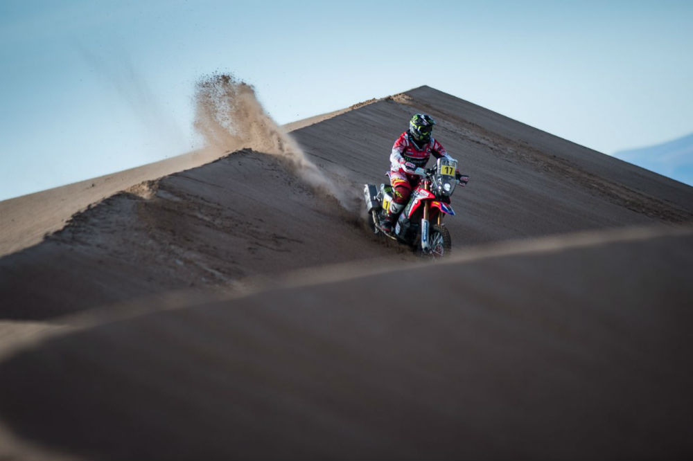 Dakar 2017 – Vídeo: Resumo da 5ª etapa para os pilotos da Honda
