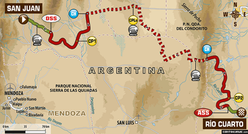 Dakar 2017: Perfil da etapa nº 11