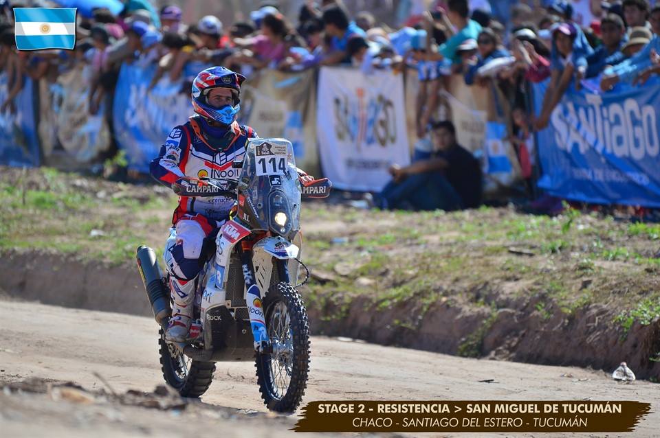 Dakar 2017, Etapa 4: David Megre com problemas