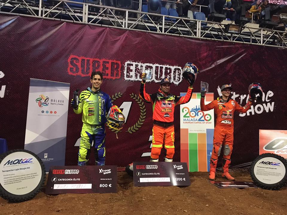 SuperEnduro: Alfredo Gomez vence em Málaga, Diogo Ventura em destaque na categoria open