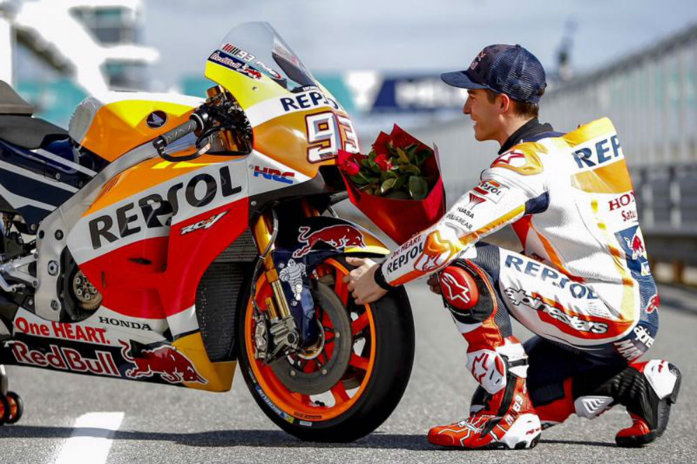 MotoGP: O dia dos namorados de Marc Márquez