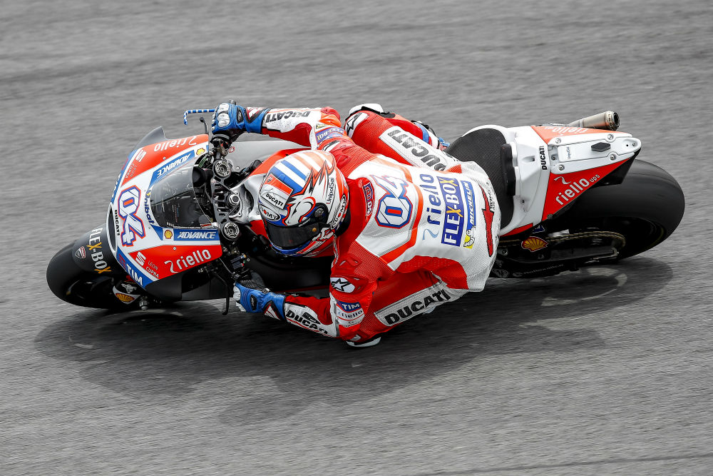 MotoGP – Andrea Dovizioso: “A moto curva melhor sem as asas”