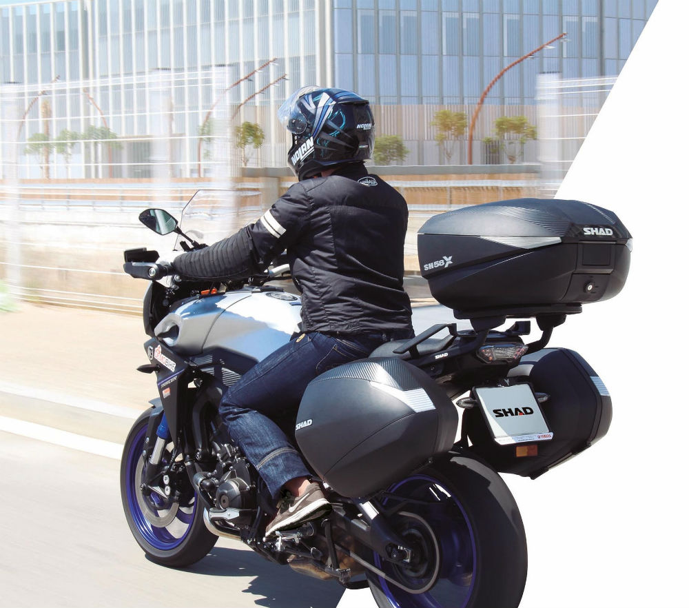 Shad SH58X a Top Case expansível