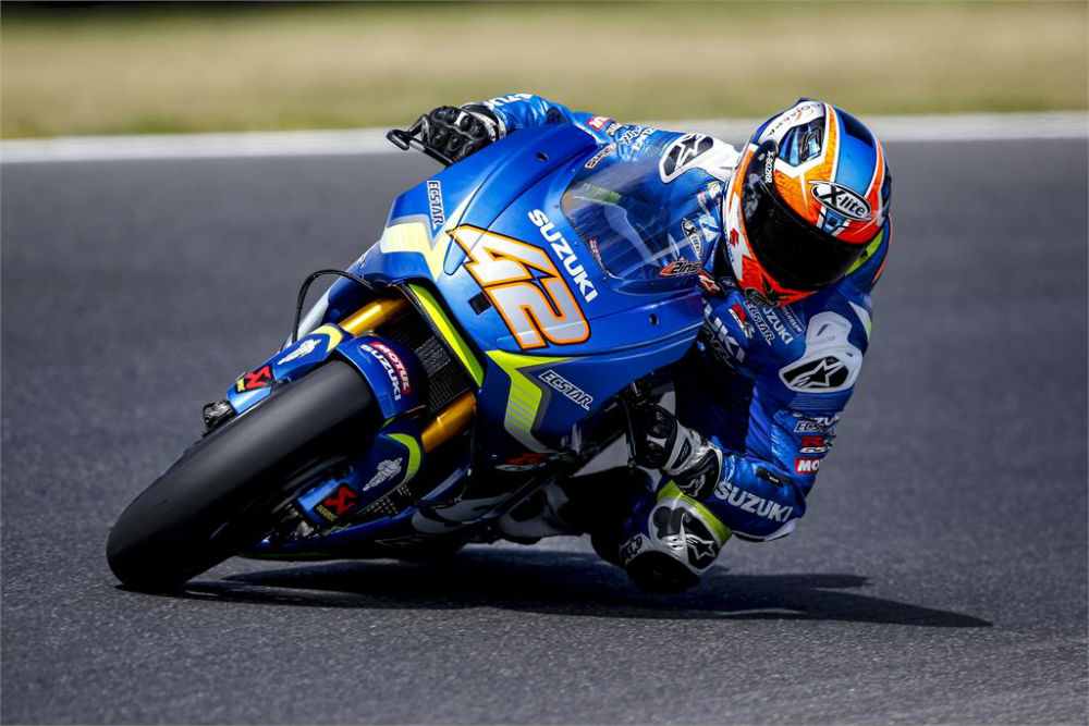MotoGP: Álex Rins voltou a ser o mais rápido da Suzuki