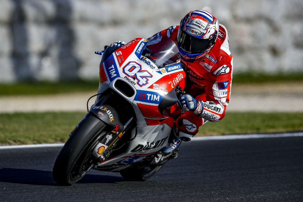 MotoGP – Andrea Dovizioso: “A Desmosedici GP tem de curvar melhor”
