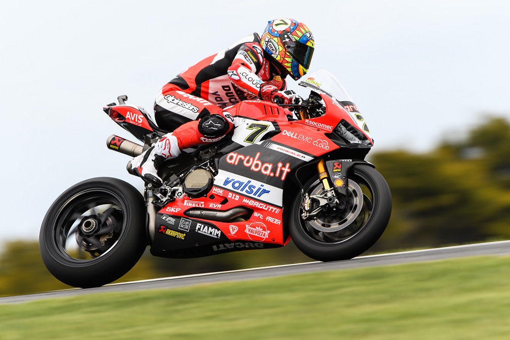 SBK: Chaz Davies na frente em Phillip Island