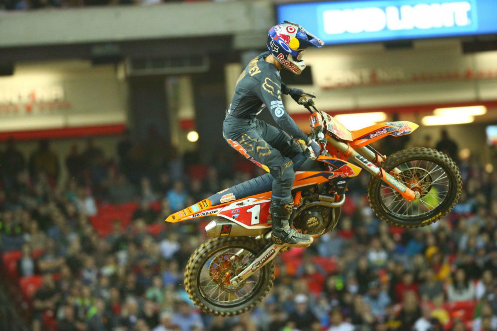 AMA SX: Ryan Dungey regressa às vitórias em Atlanta