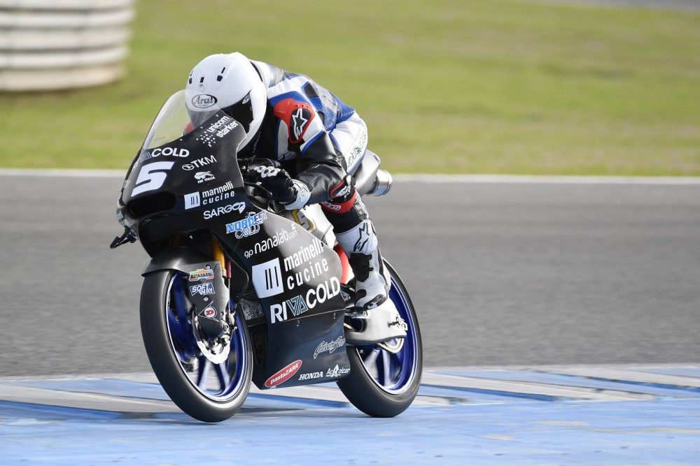 Moto3: Romano Fenati novamente na frente em Jerez