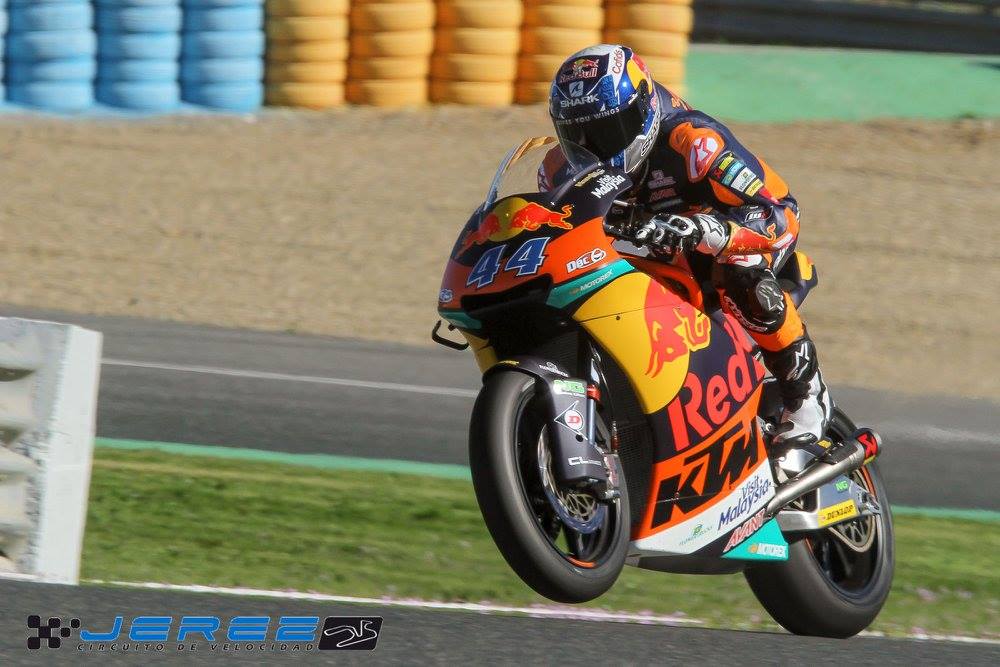 Moto2: Miguel Oliveira fecha o dia na frente em Jerez