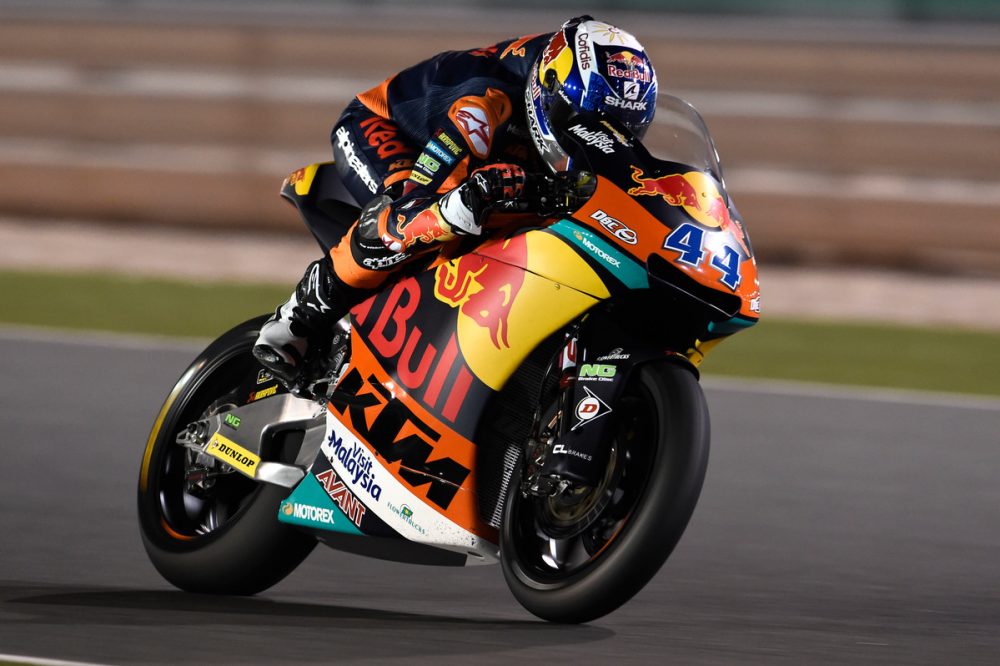 Moto2: Miguel Oliveira 3º no arranque do fim de semana