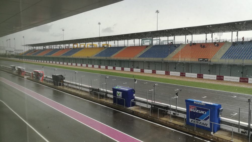 GP Qatar MotoGP: Já chove em Losail