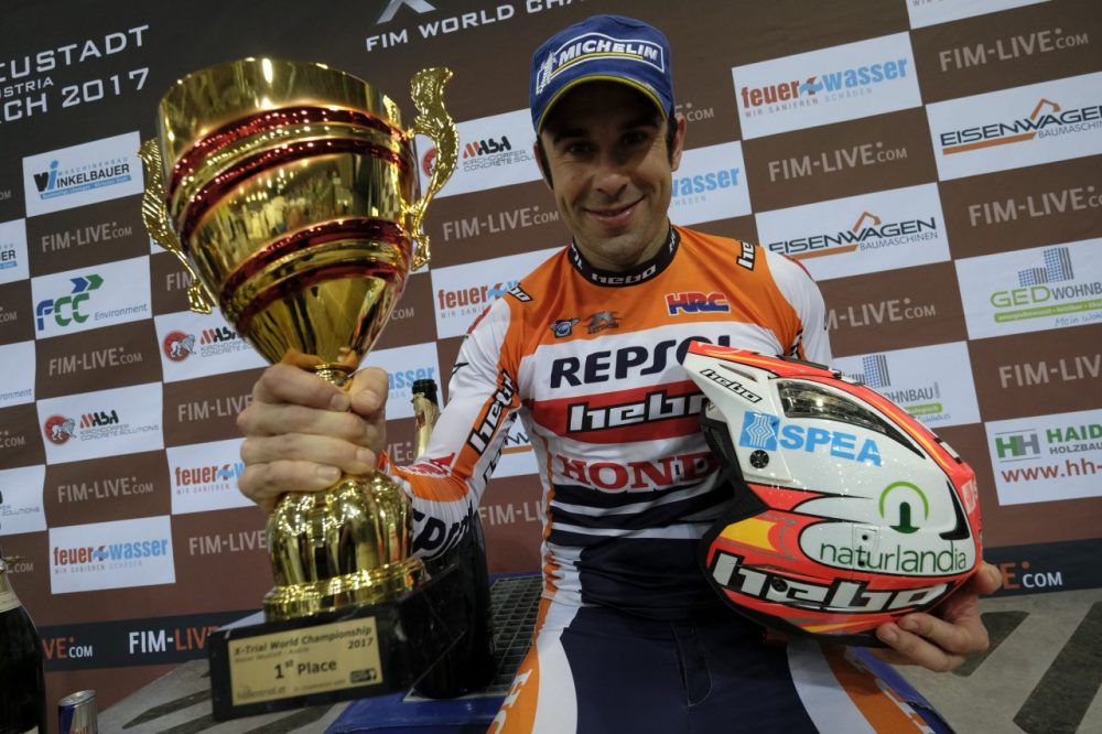 Mundial de Trial Indoor: Toni Bou alcança 50ª vitória na competição