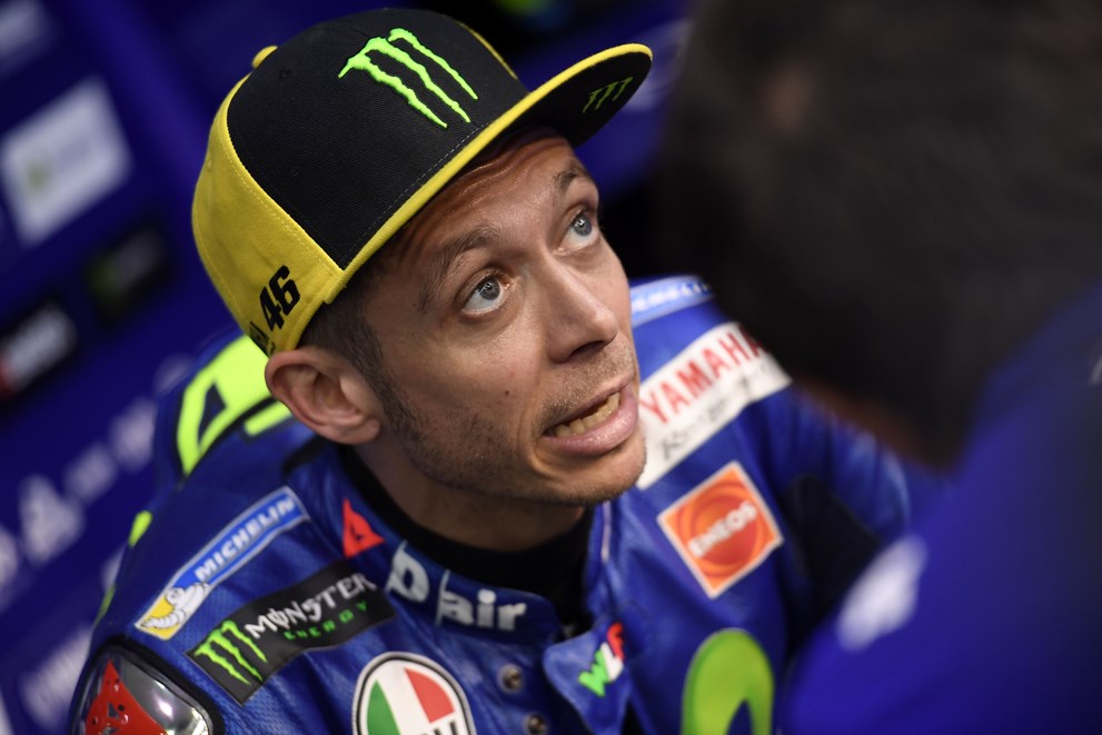GP Qatar MotoGP – Valentino Rossi: “Não tenho ritmo para recuperar posições”