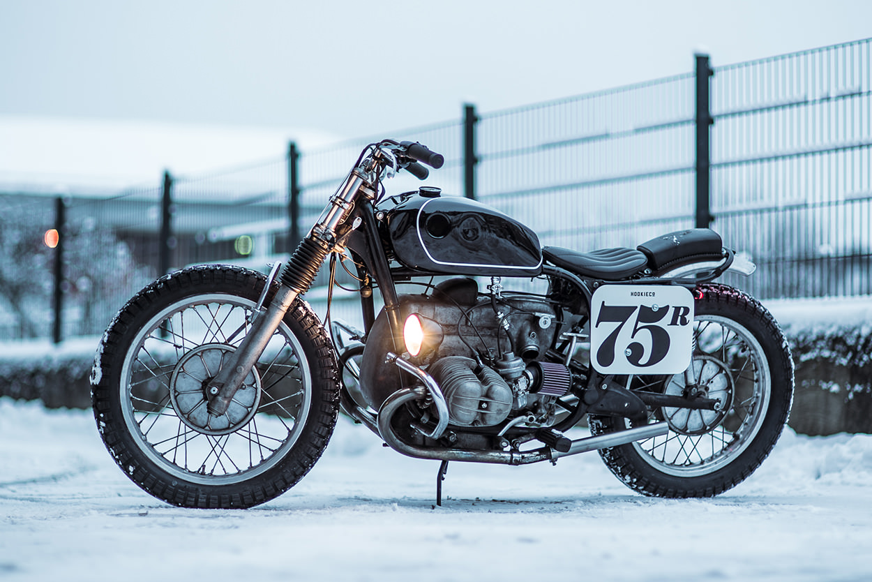 BMW R75/5 Snow Flat Tracker – Um projecto de Nico Mueller
