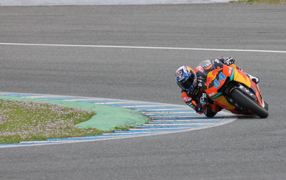 Moto2: Miguel Oliveira roda no terceiro lugar