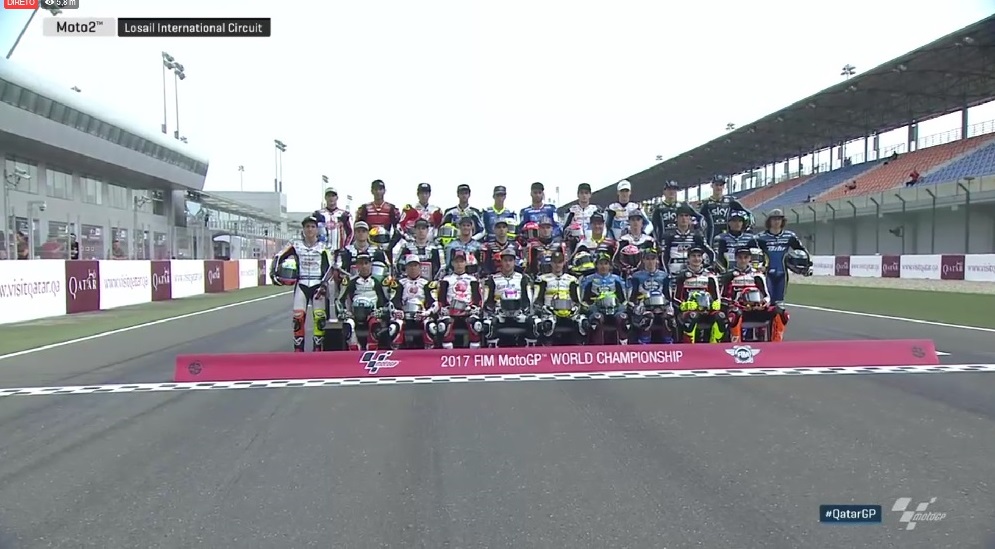 Moto2: A fotografia do plantel de 2017