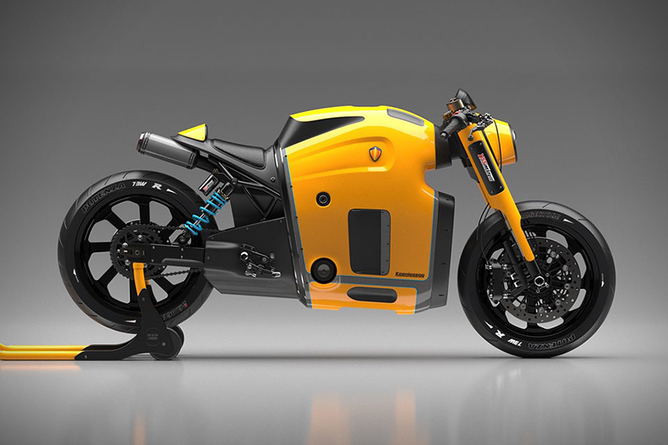 Koenigsegg concept bike by Burov Art