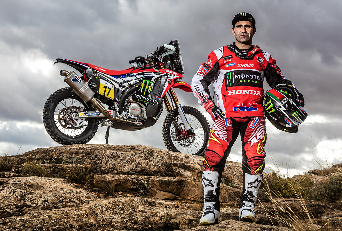 Paulo-Goncalves-and-the-CRF450-RALLY
