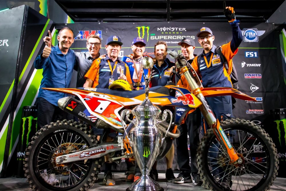 AMA SX: KTM agradece desempenho de Ryan Dungey