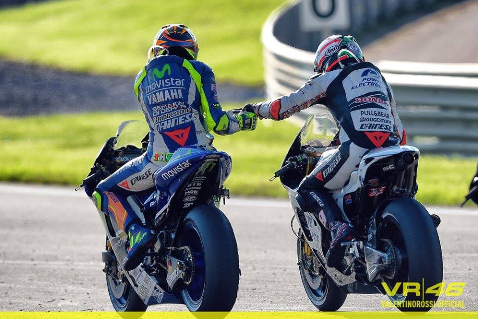 SBK: A mensagem de apoio de Valentino Rossi a Nicky Hayden
