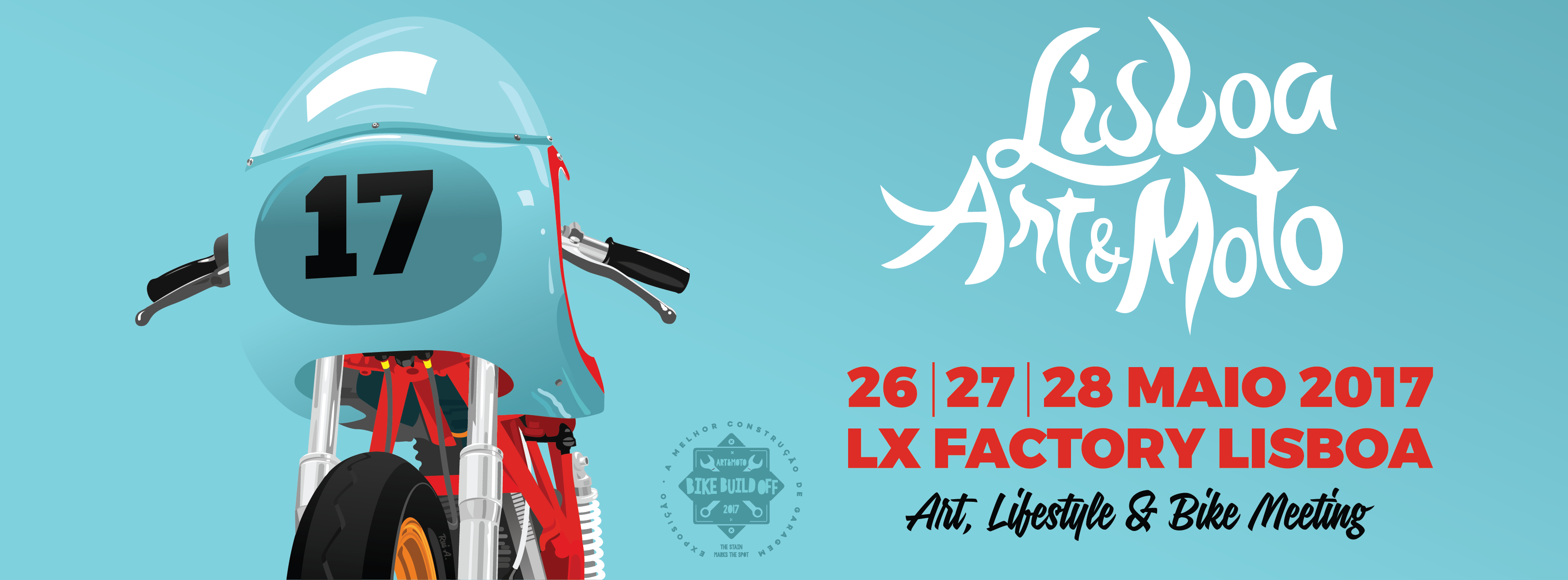 Lisboa Art & Moto no LX Factory a 26, 27 e 28 de Maio