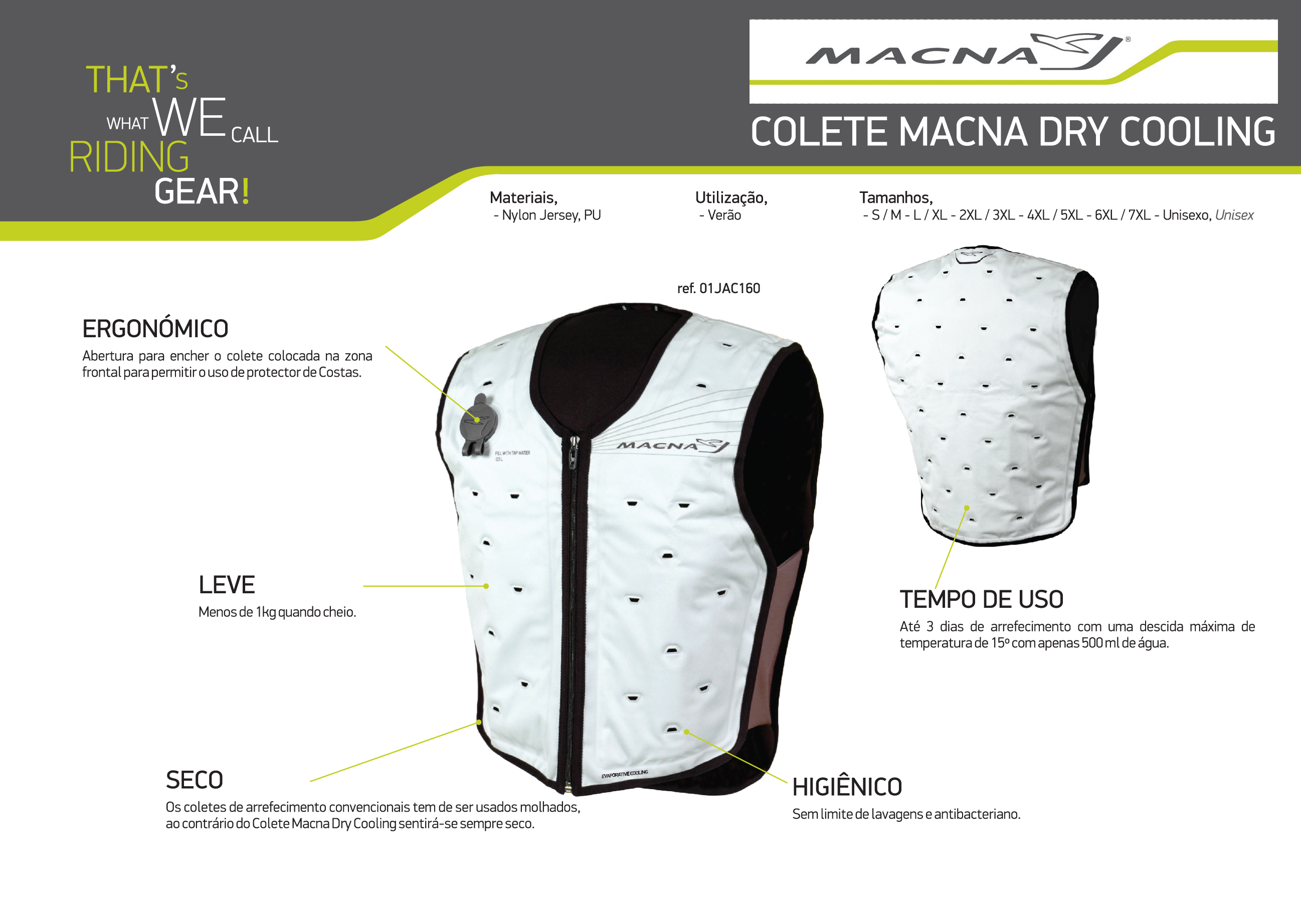 Macna Dry Cool Vest1