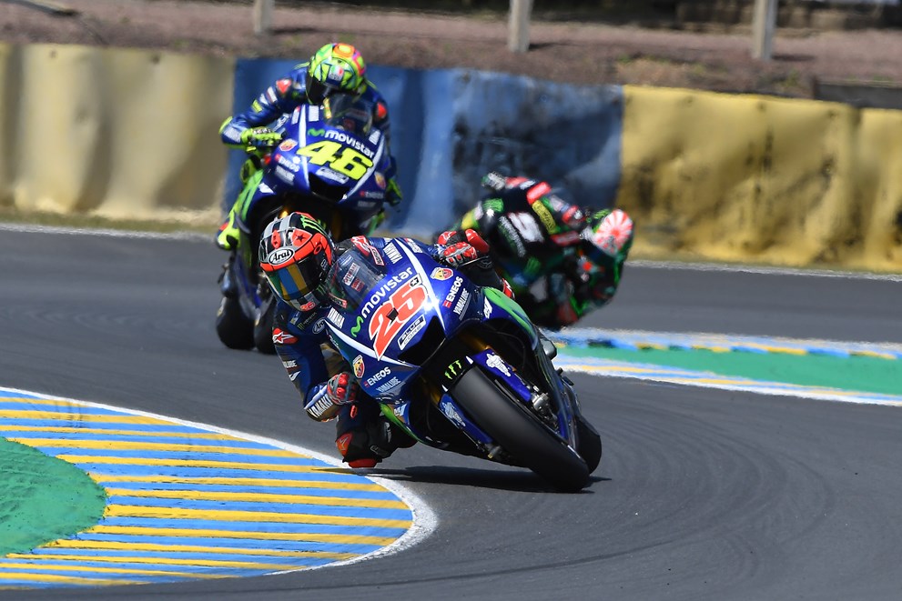 MotoGP: Resposta à altura de Viñales no colapso de Rossi e Márquez