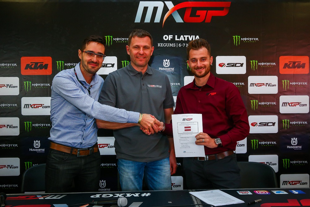 MXGP: GP da Letónia no Mundial até 2020