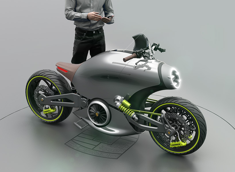 Porsche 618 – Electric Motorcycle Concept