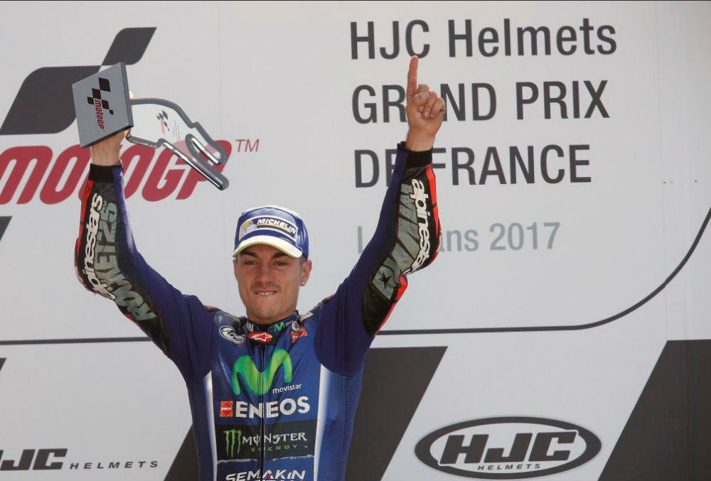 GP de França MotoGP – Maverick Viñales”: “Foi incrível aquela última volta com Rossi”