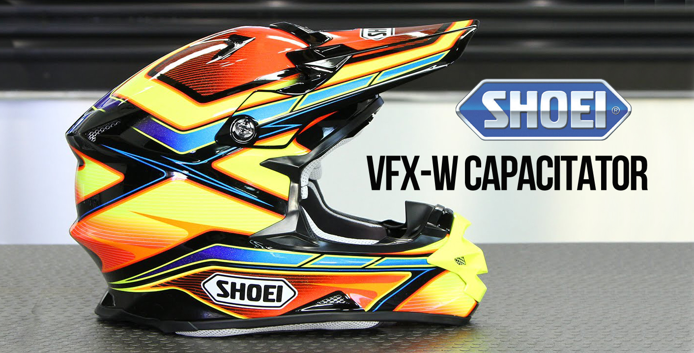 CAPACETE SHOEI VFX-W HECTIC TC e CAPACITATOR