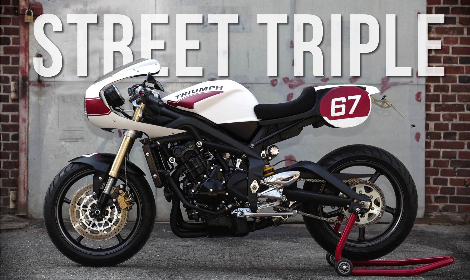 Street Triple by Hansen Qustom – Holographic Hammer Design