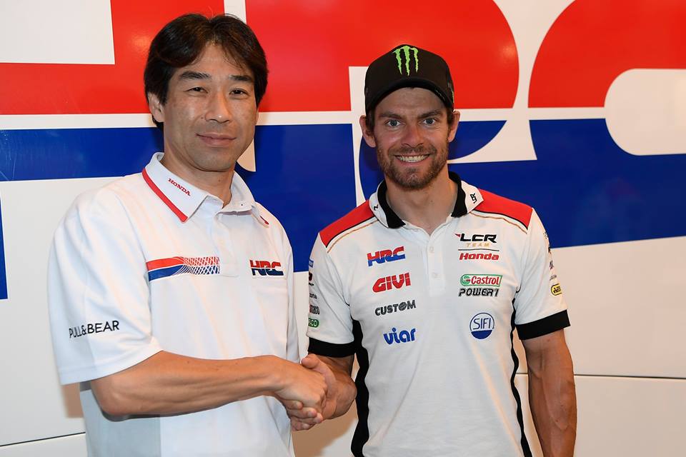MotoGP: Cal Crutchlow assina pela Honda e permanece na LCR