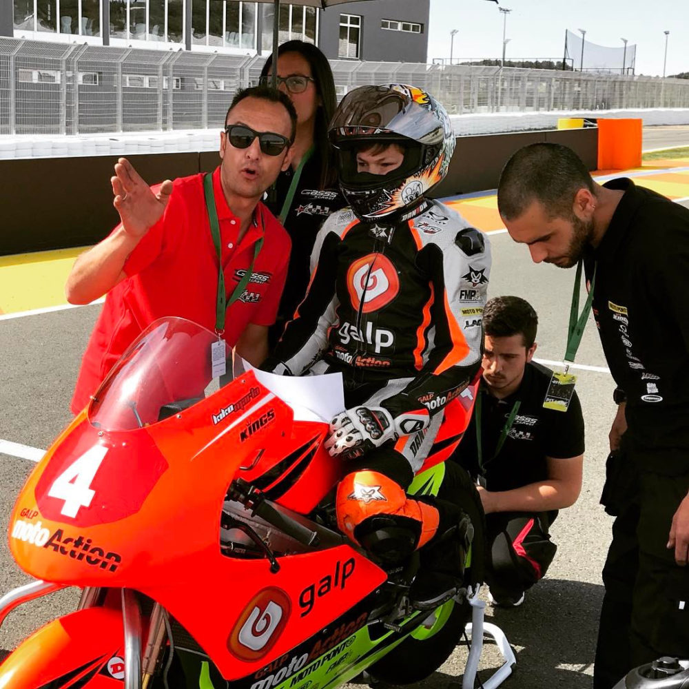 Kiko Maria progride em Navarra