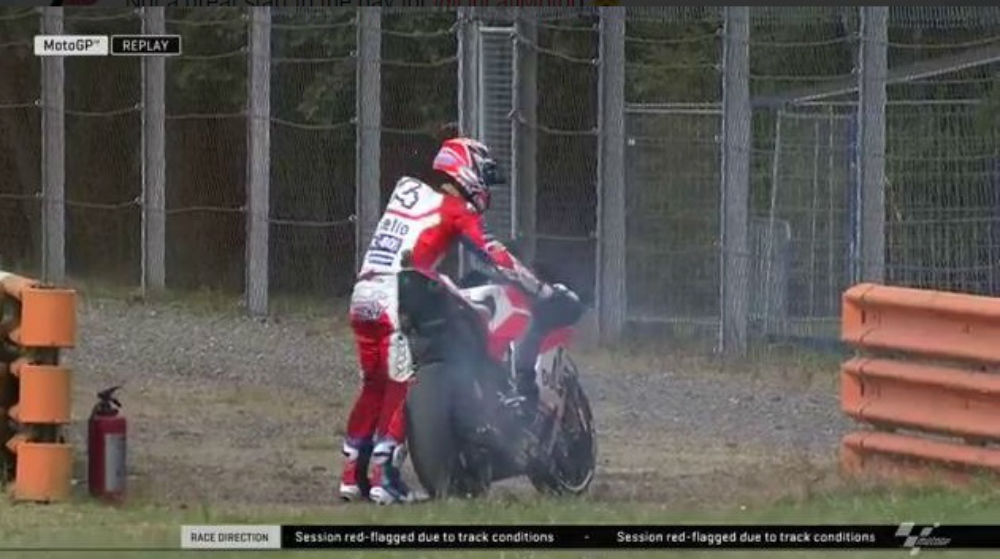 MotoGP – Vídeo: O problema com a Ducati de Dovizioso na 1ª sessão de treinos livres