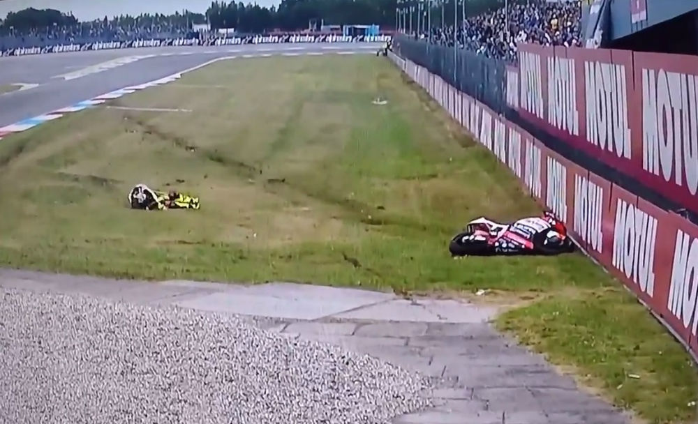 Moto2 – Vídeo: O violento acidente de Lorenzo Baldassari